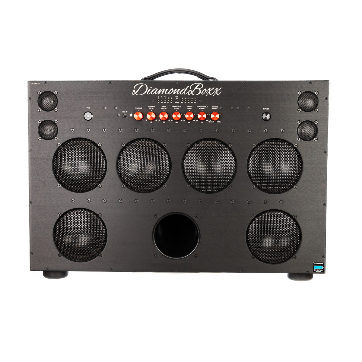 BSTOCK XL3 600 Watts RMS 6x5.5 inch woofers dual titanium dome tweeters