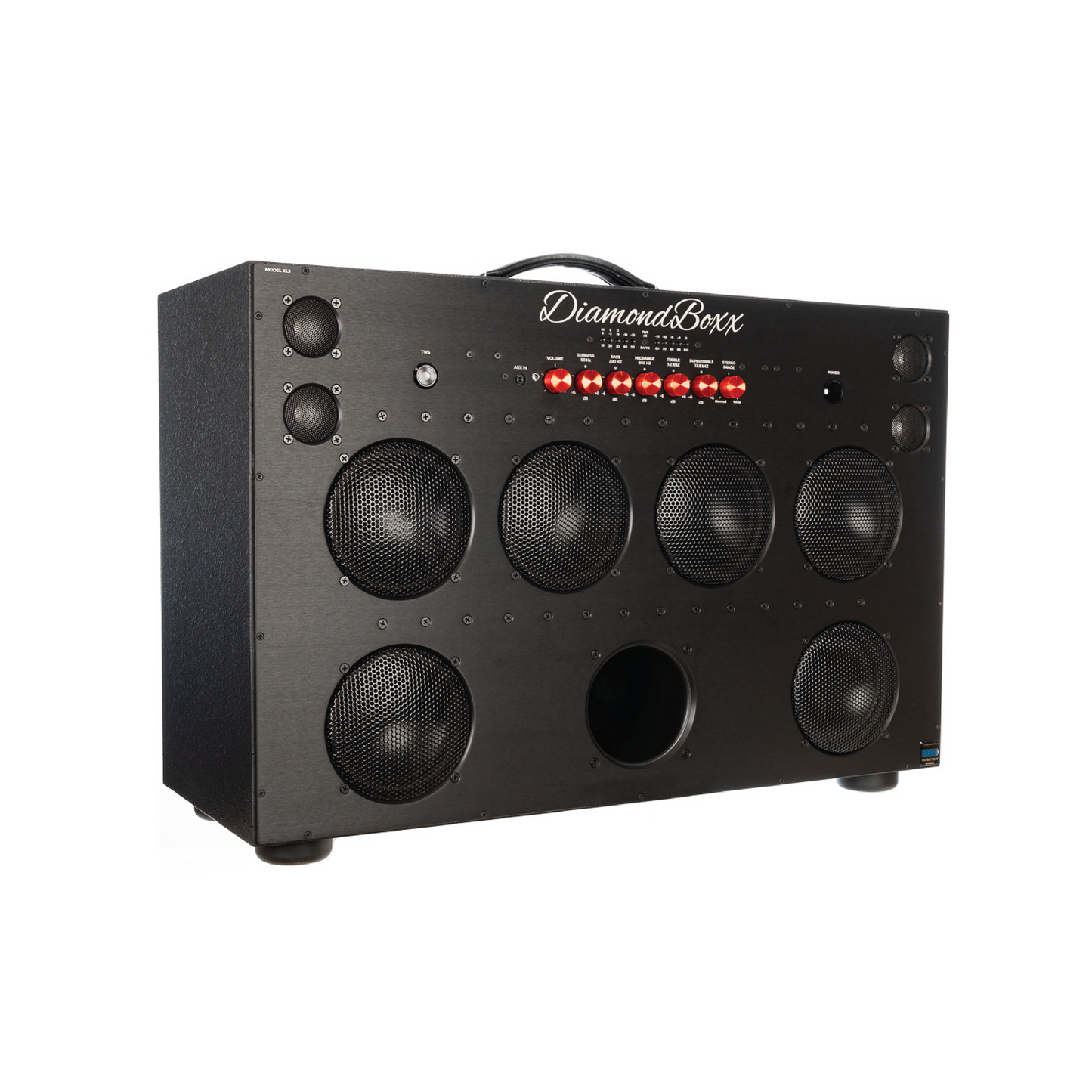 BSTOCK XL3 600 Watts RMS 6x5.5 inch woofers dual titanium dome tweeters