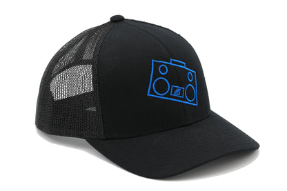 Diamondboxx trucker hat blue
